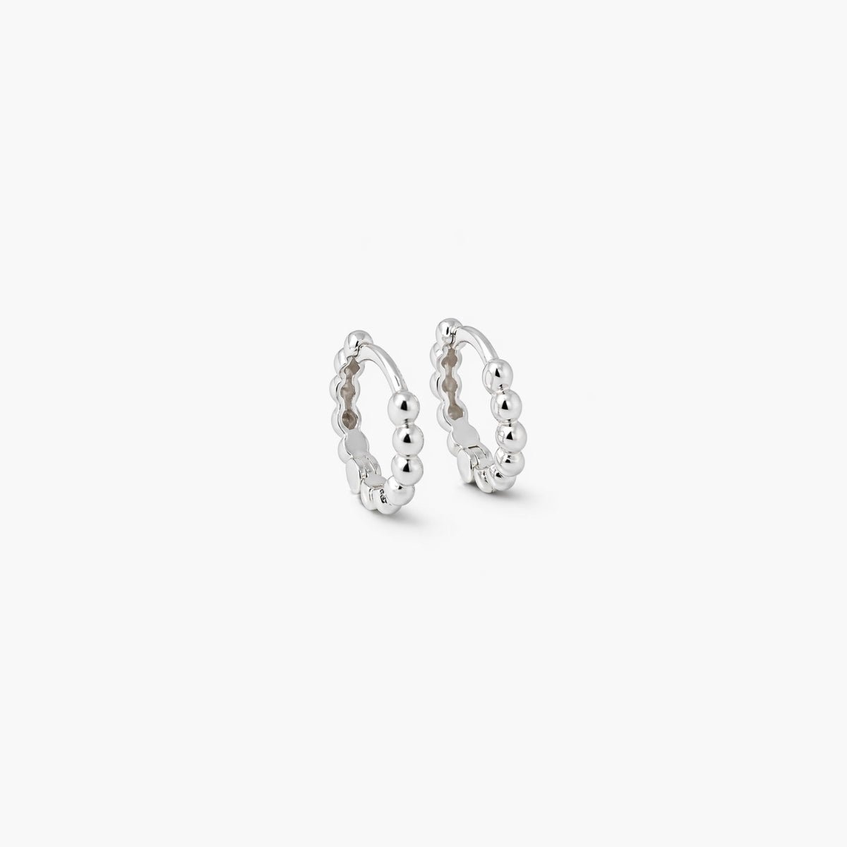 Petites créoles en argent garanti argenté, BALABOOSTE