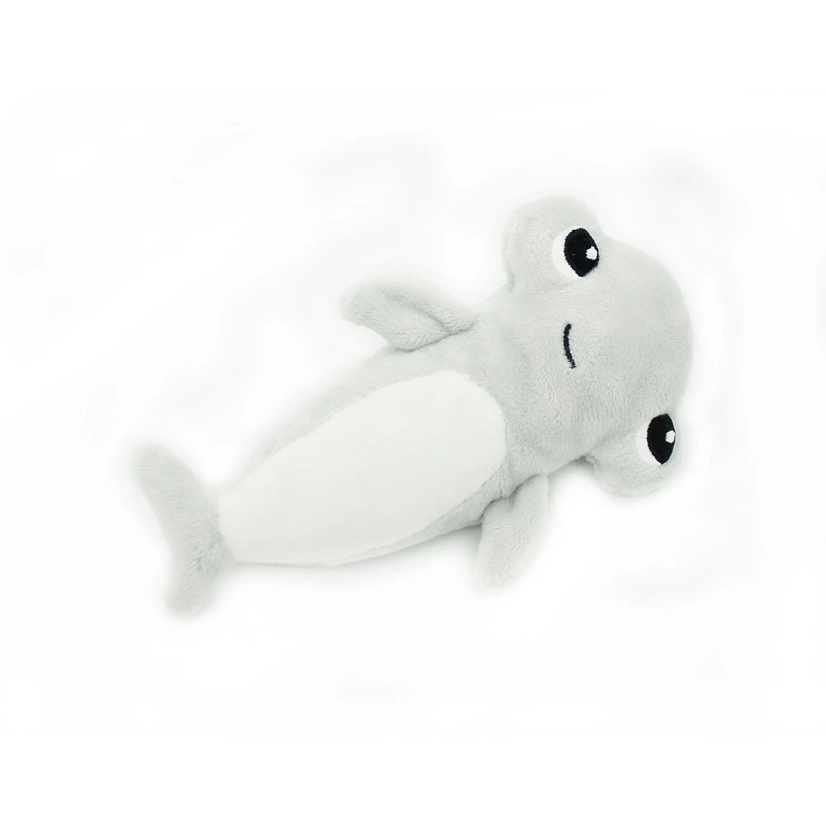 Peluche Les Ptipotos Requin et son bébé gris, LES DEGLINGOS