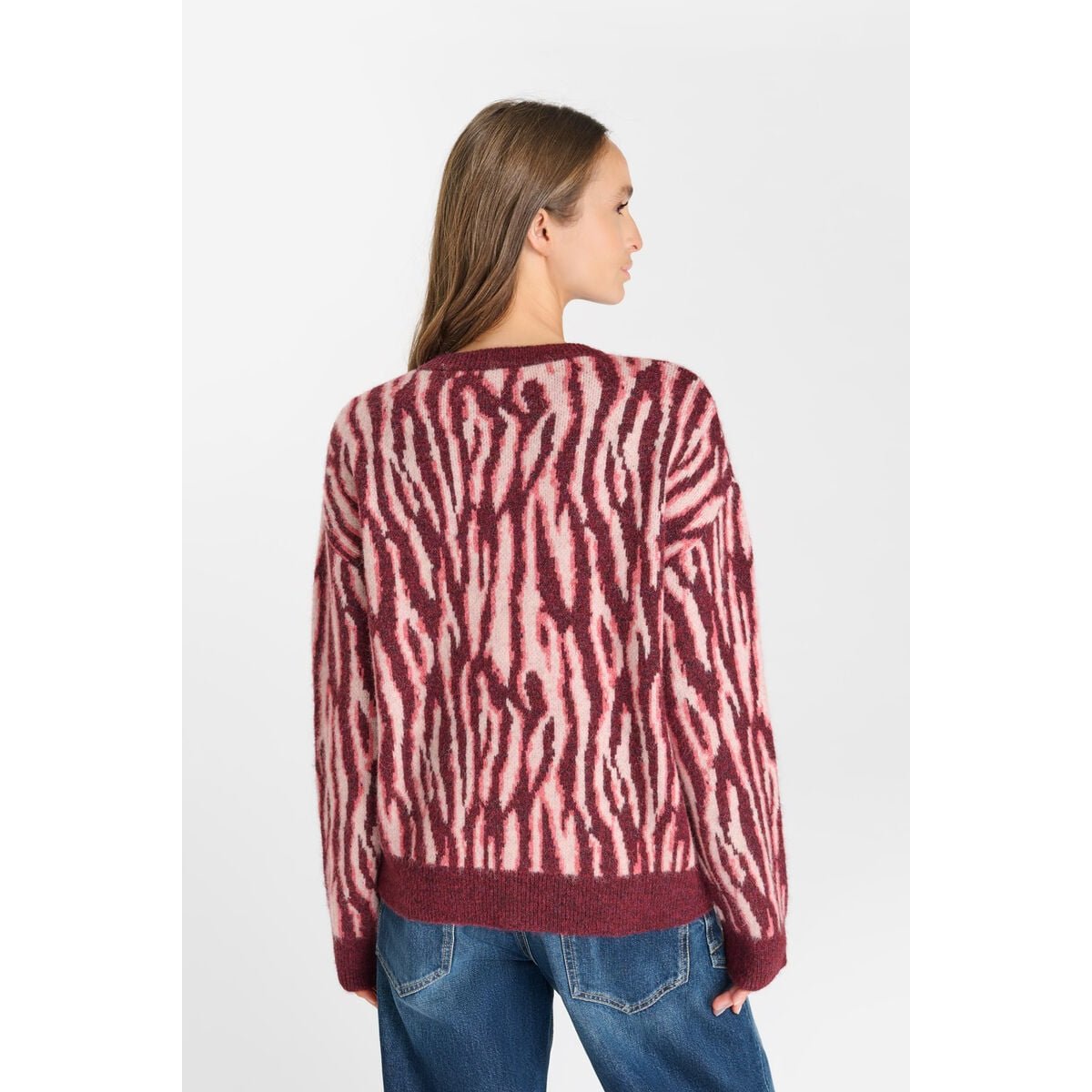 Cardigan ZEBRY candy, LE TEMPS DES CERISES
