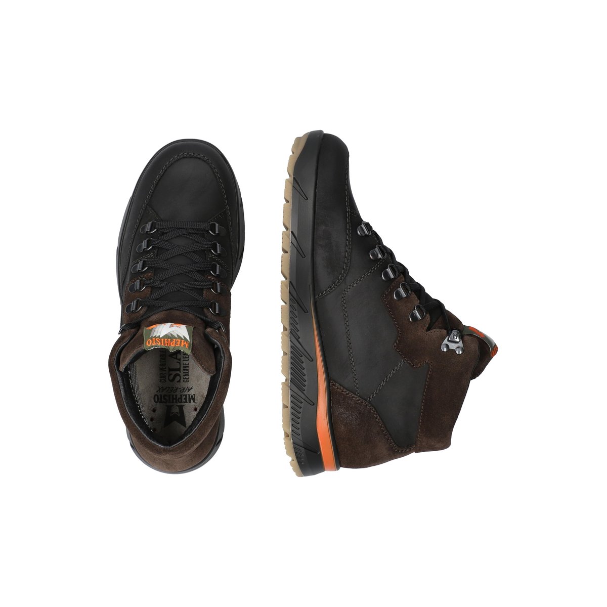 Bottines en cuir RODY MT noir 5141, MEPHISTO