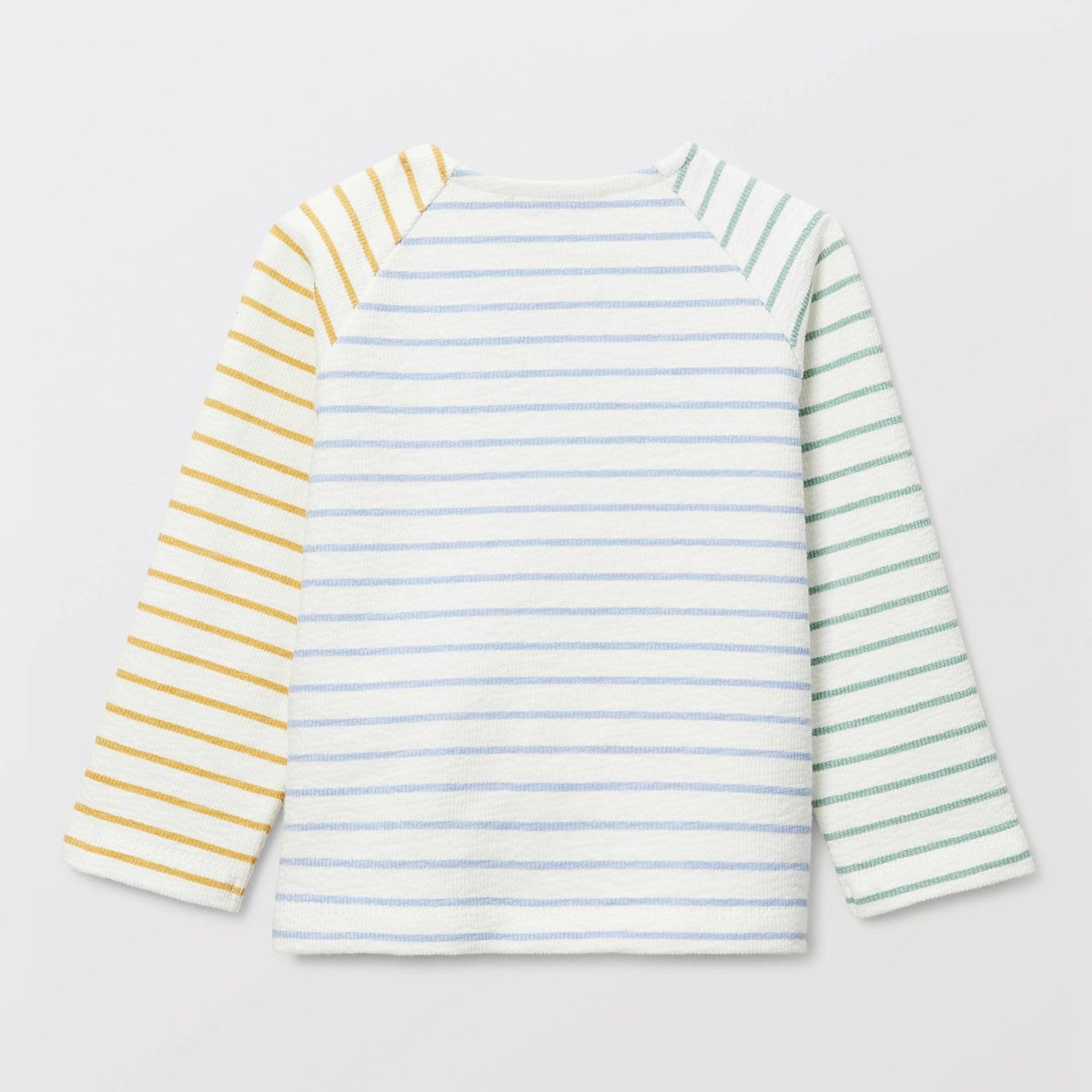 Sweat rayé en coton BIO GOTS hydrangea, BOUT'CHOU