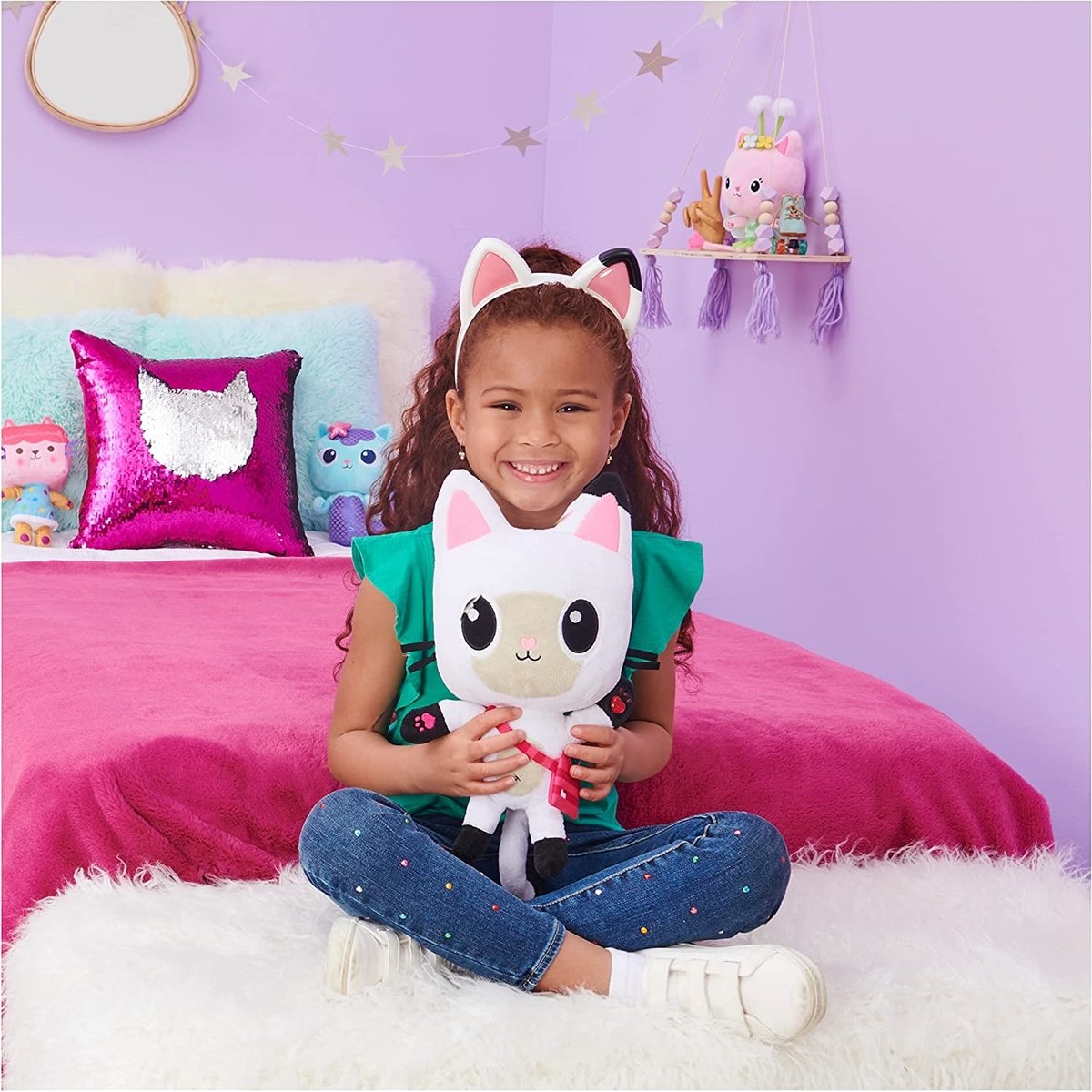 Gabby's Dollhouse Oreilles musicales magiques de Gabby blanc, SPIN MASTER