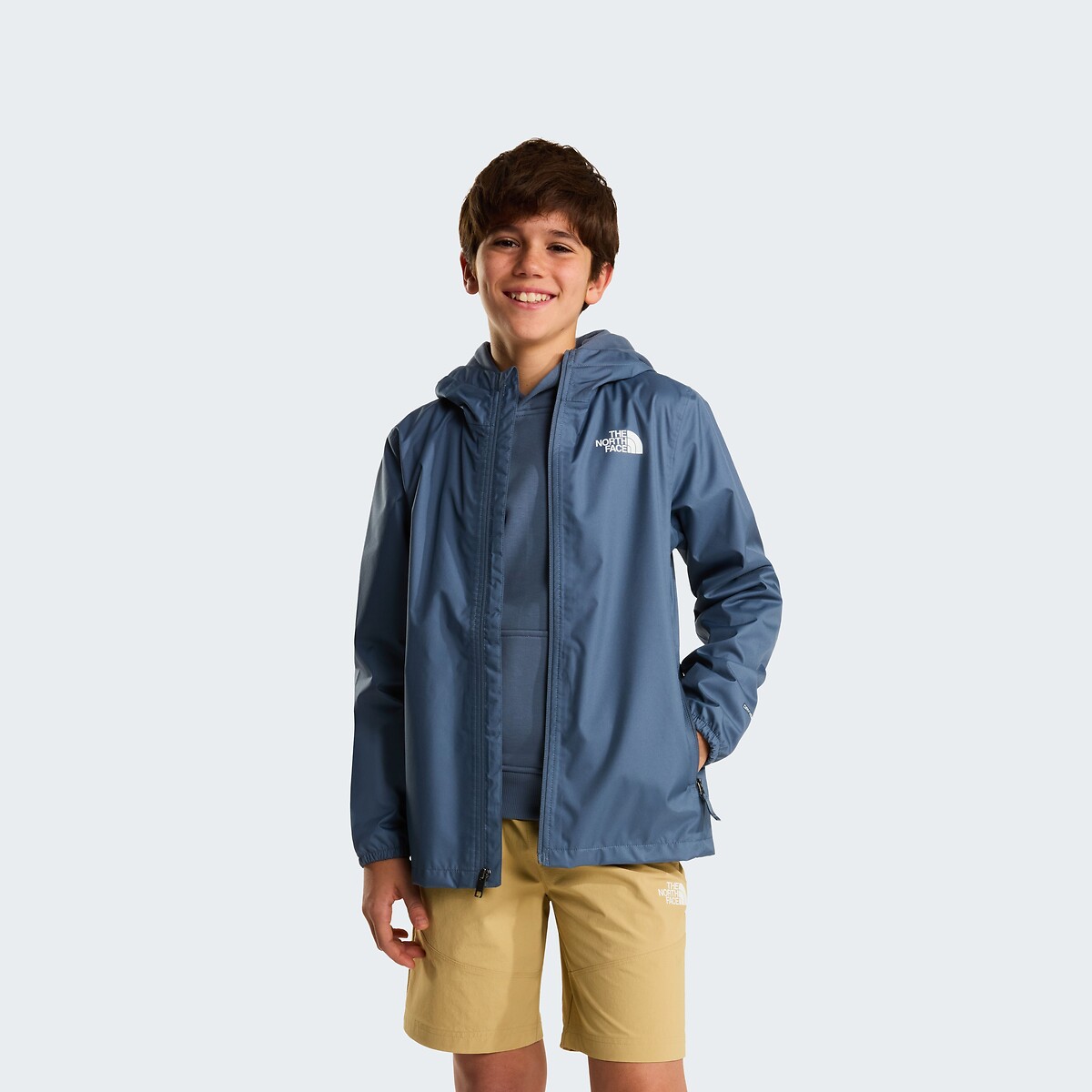 Veste à capuche gris bleu, THE NORTH FACE