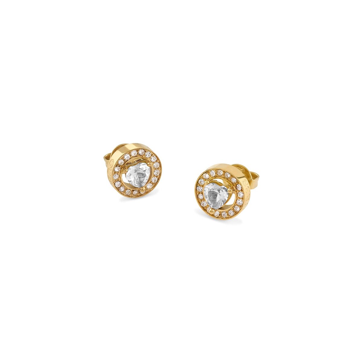 Boucles D'oreilles M'ama Non M'ama or, GUESS