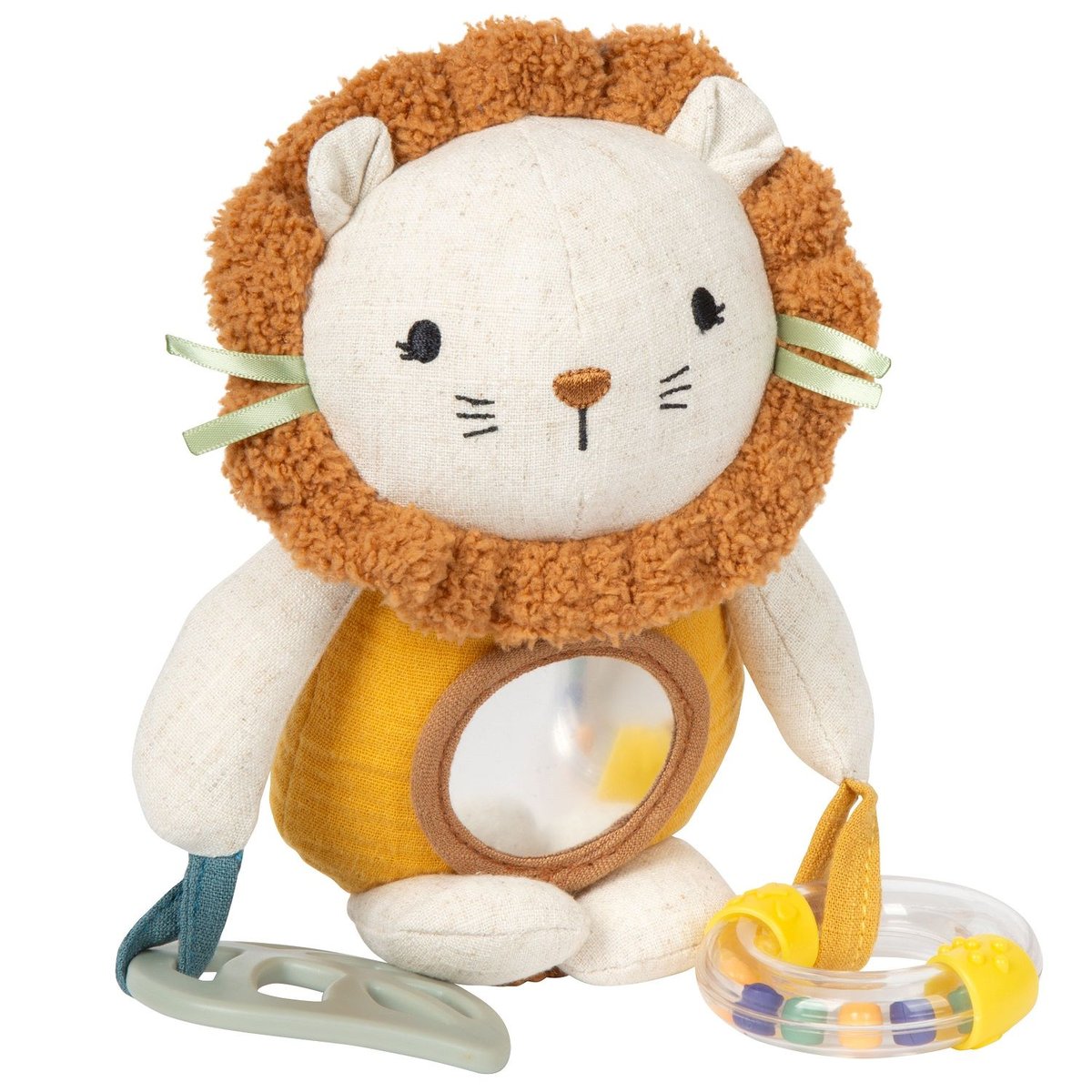 Jouet pour bébé à suspendre LITTLE LION jaune, SMALL FOOT COMPANY