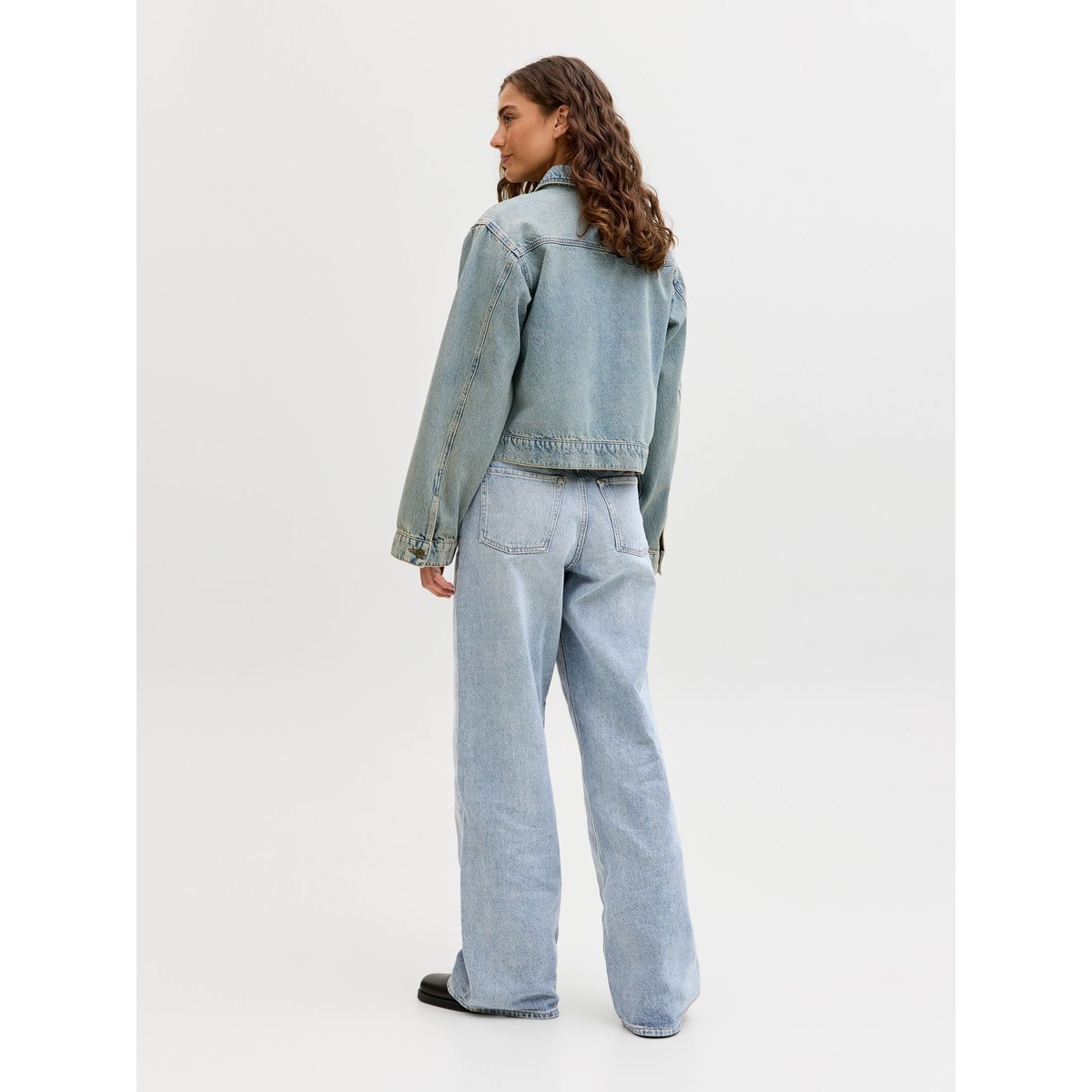 Jean À Coupe Large light blue denim, JJXX