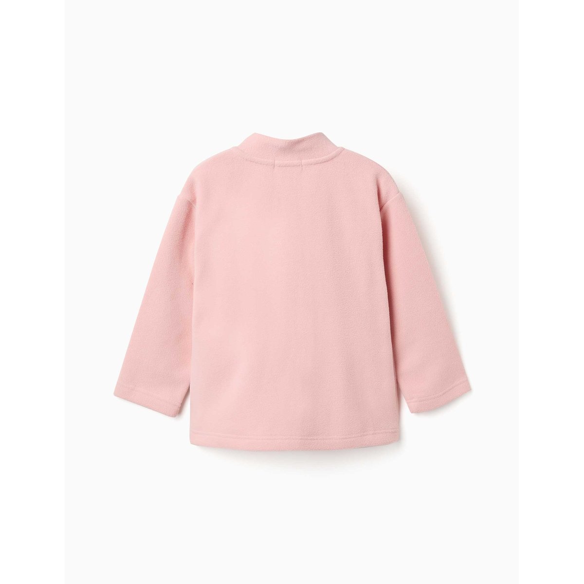 Veste en polaire à col montant rose clair, ZIPPY
