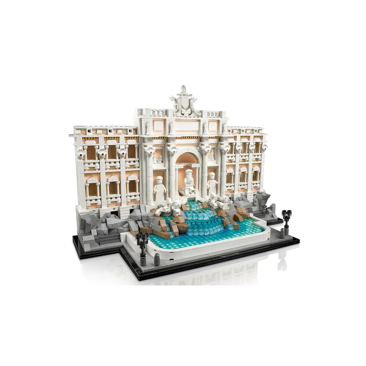 La fontaine de Trevi multicolore, LEGO
