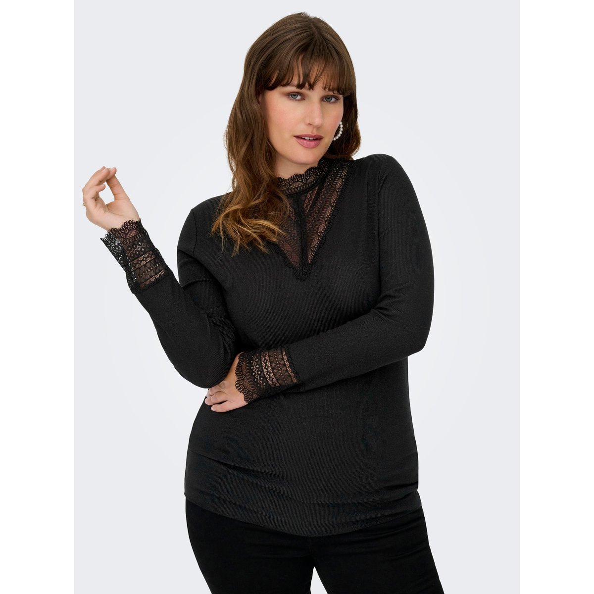 Top noire - black, ONLY CARMAKOMA