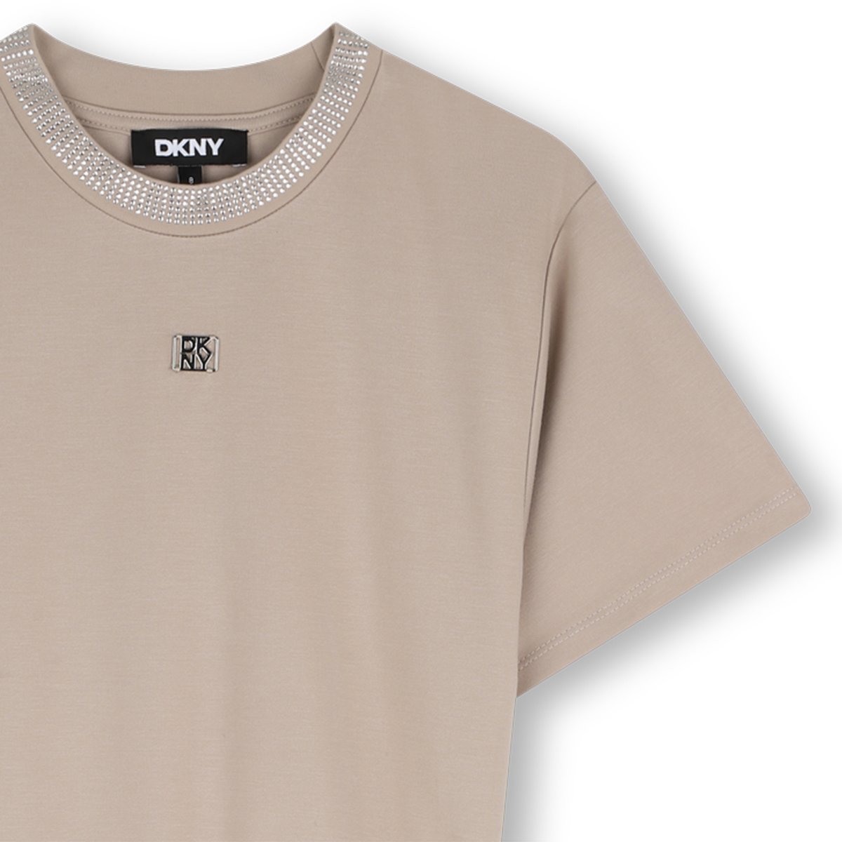 Robe manches courtes poussiere, DKNY