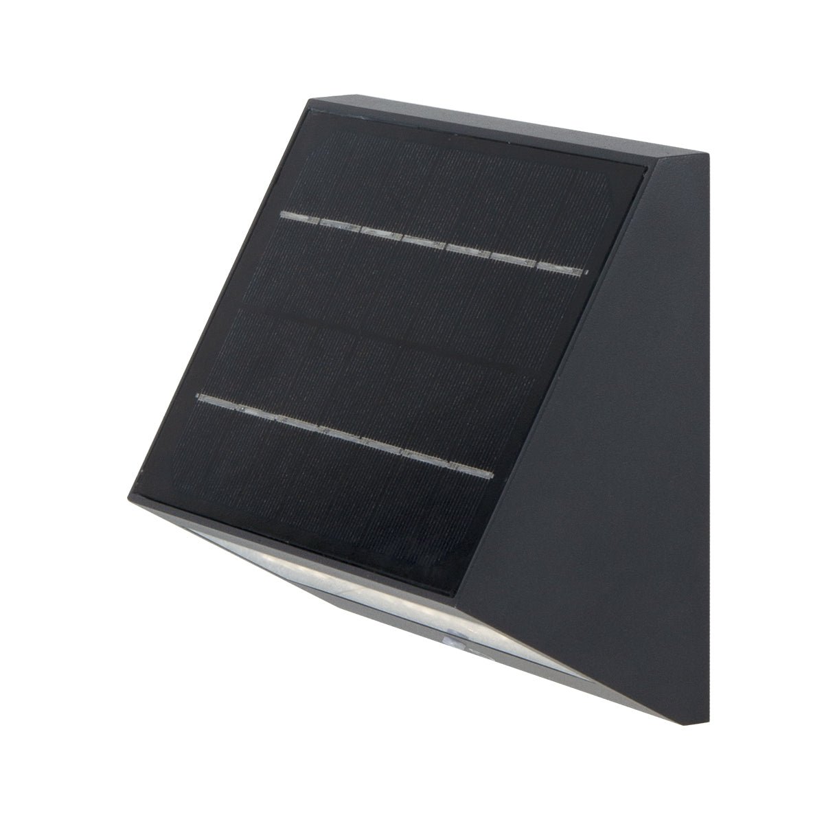 Applique murale solaire ECOSTEP noir, LUMISKY