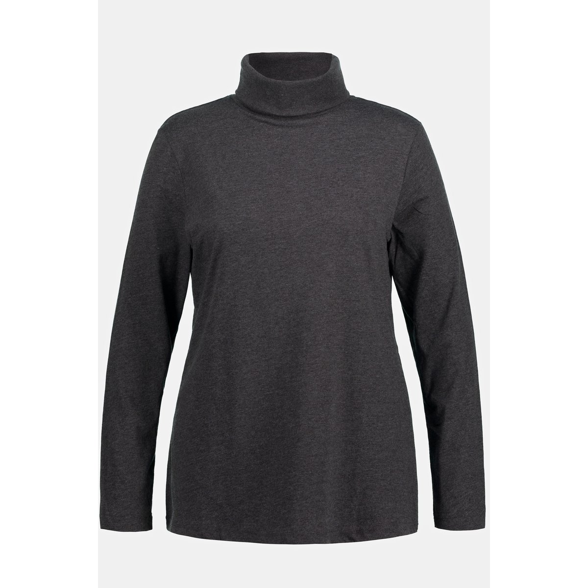 T-shirt coupe Slim Fit chiné anthracite, ULLA POPKEN