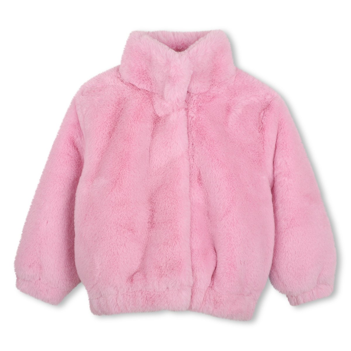 Manteau en polaire duveteuse rosee, BILLIEBLUSH