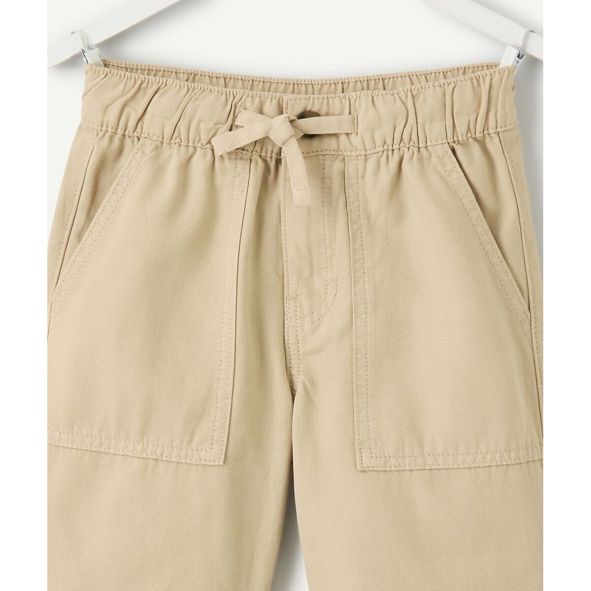 Short en coton beige, TAPE A L'OEIL