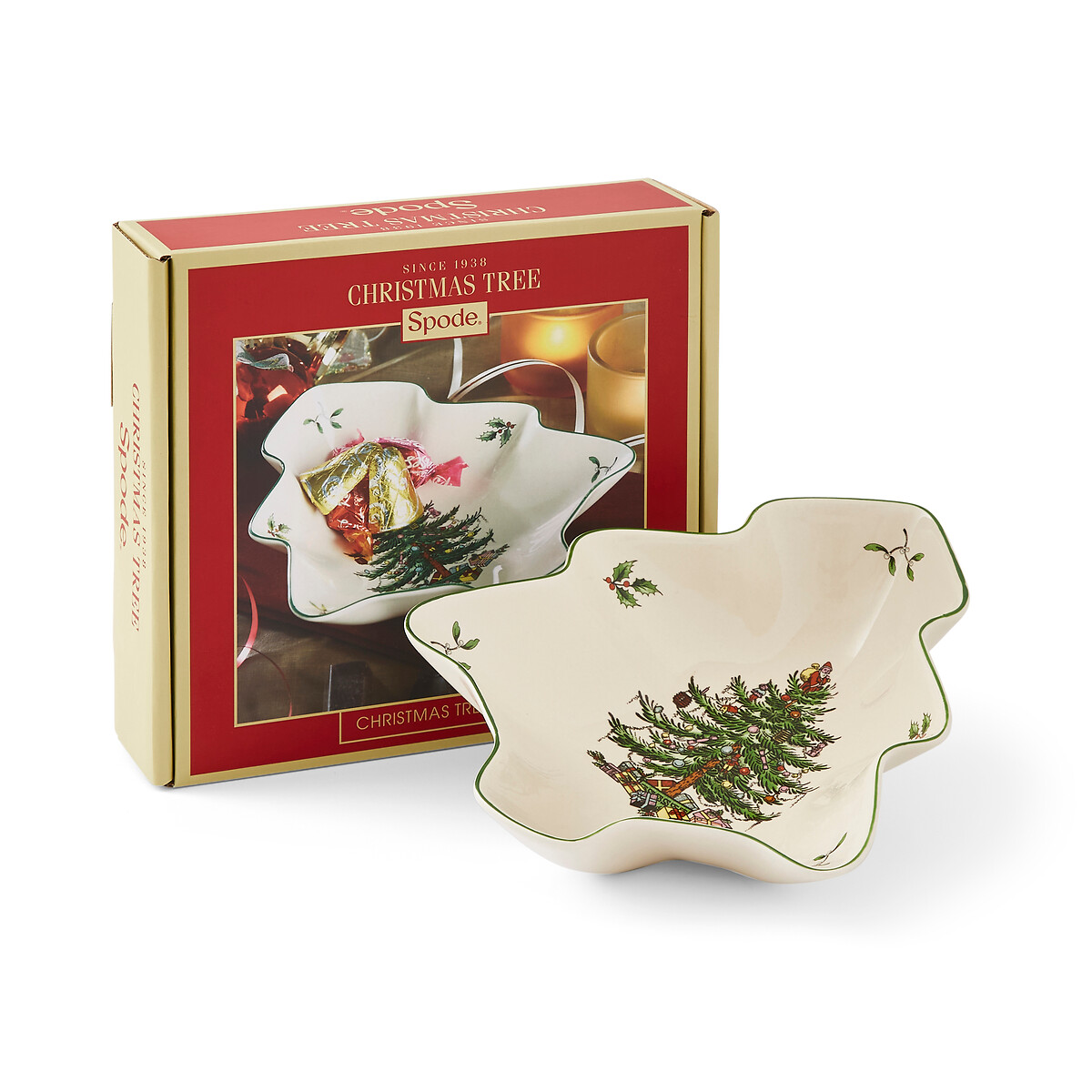 Christmas Tree Serving Dish green, SPODE