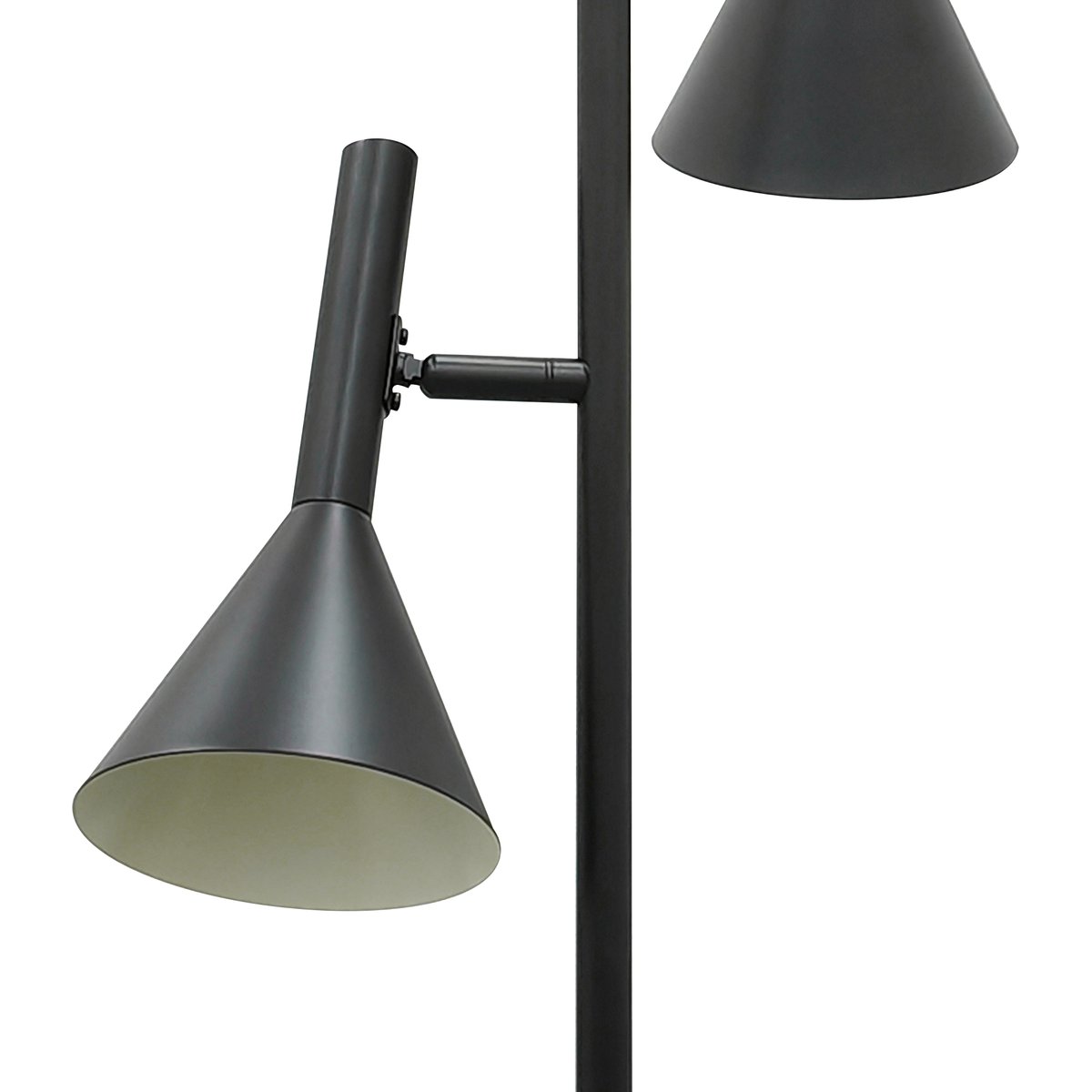 Lampadaire Coniques et Minimaliste en Métal, KELVIS noir, NORDLUX