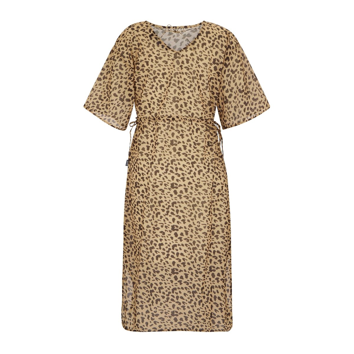 Caftan motif/style imprimé léopard abstrait AVORNO beige / marron léopard, REGATTA
