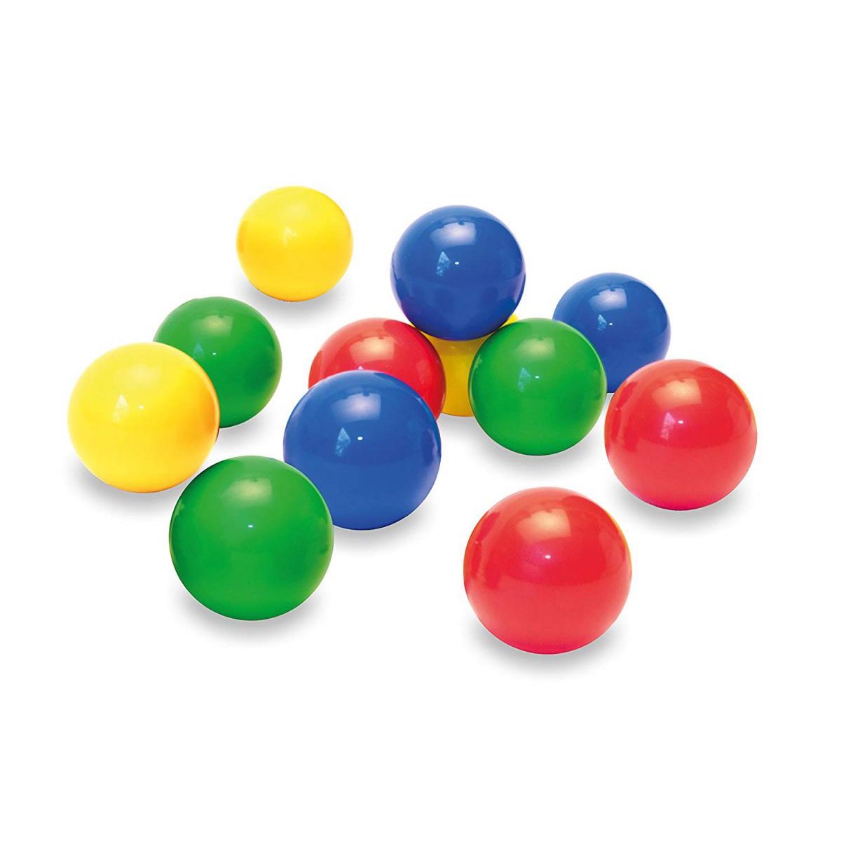 Hubelino - Billes 12 Pièces couleur unique, HUBELINO