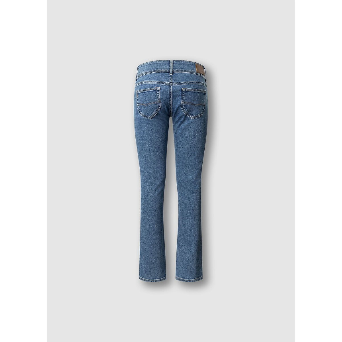 Jean slim taille basse VENUS stone wash bright blue, PEPE JEANS