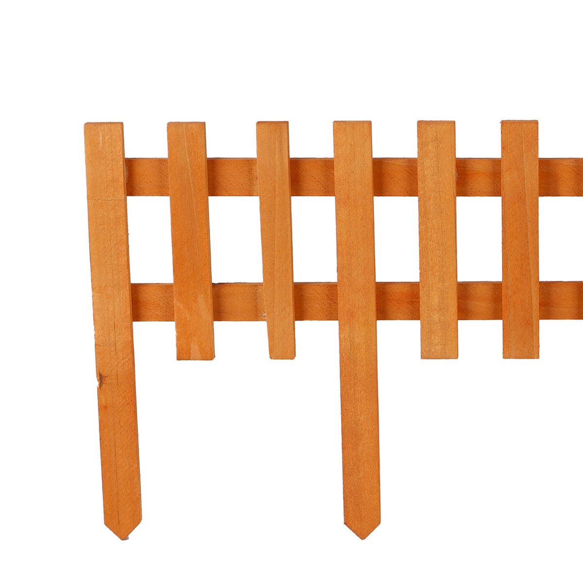 Bordure de jardin en bois naturel 60x25cm bois, SUNNYDAYS