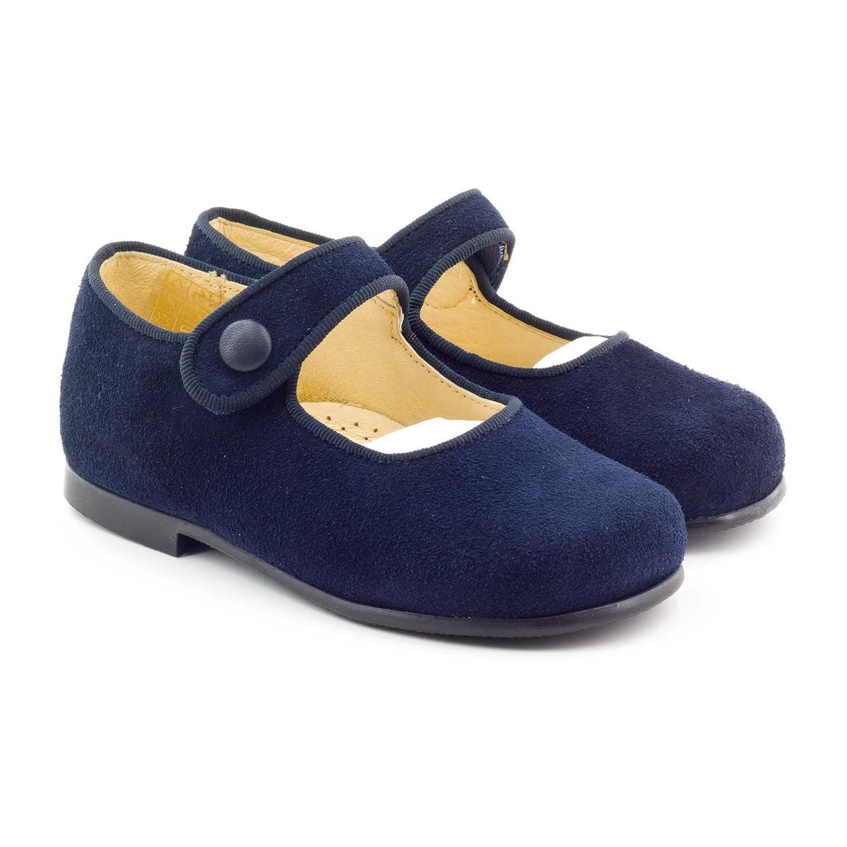 Boni Athénaïs - ballerine pour bébé fille bleu marine, BONI&SIDONIE