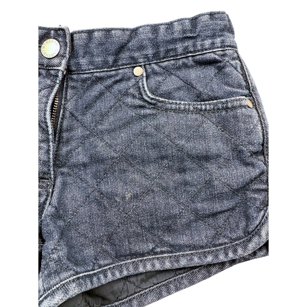 Short - Bon état bleu, STELLA MCCARTNEY