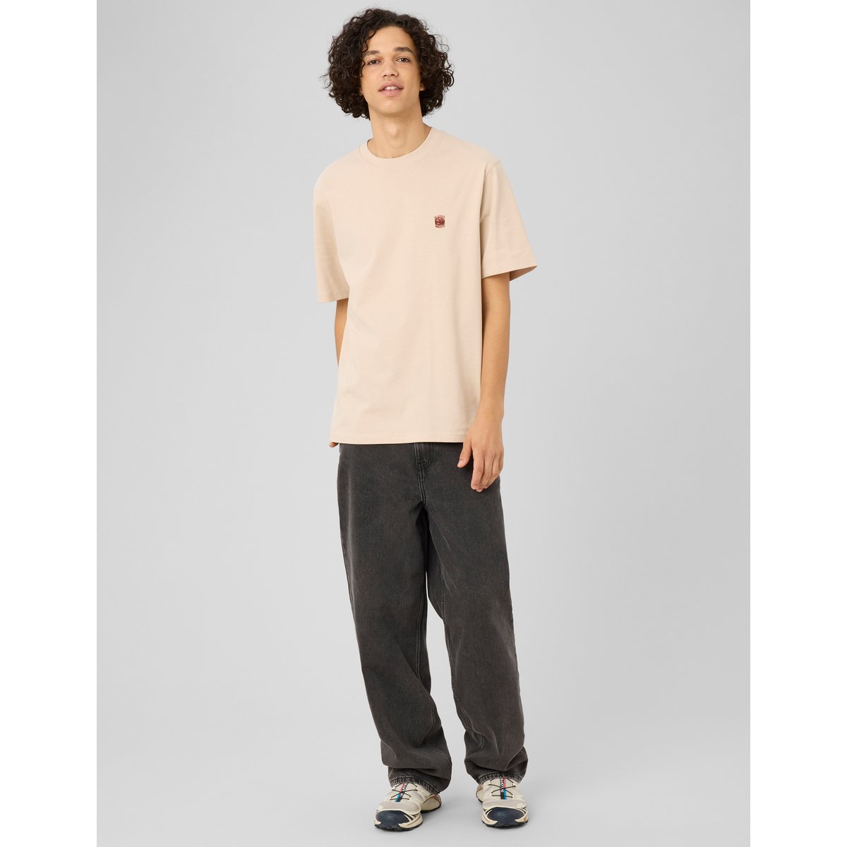 Jean loose 5 poches noir, BZB