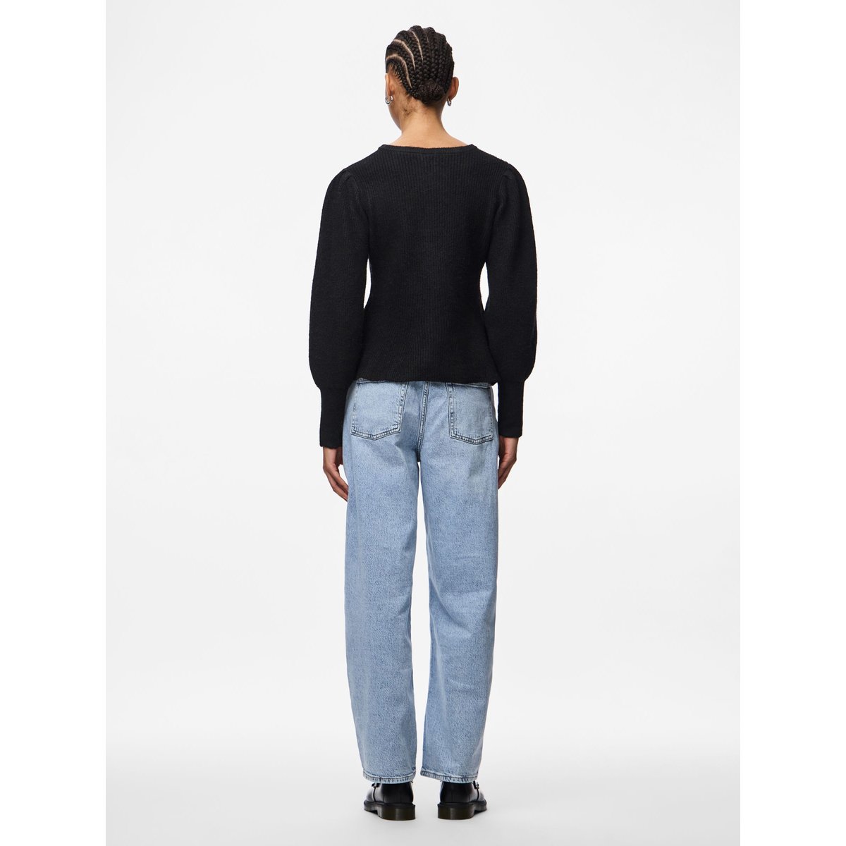 Cardigan En Maille black 1, PIECES