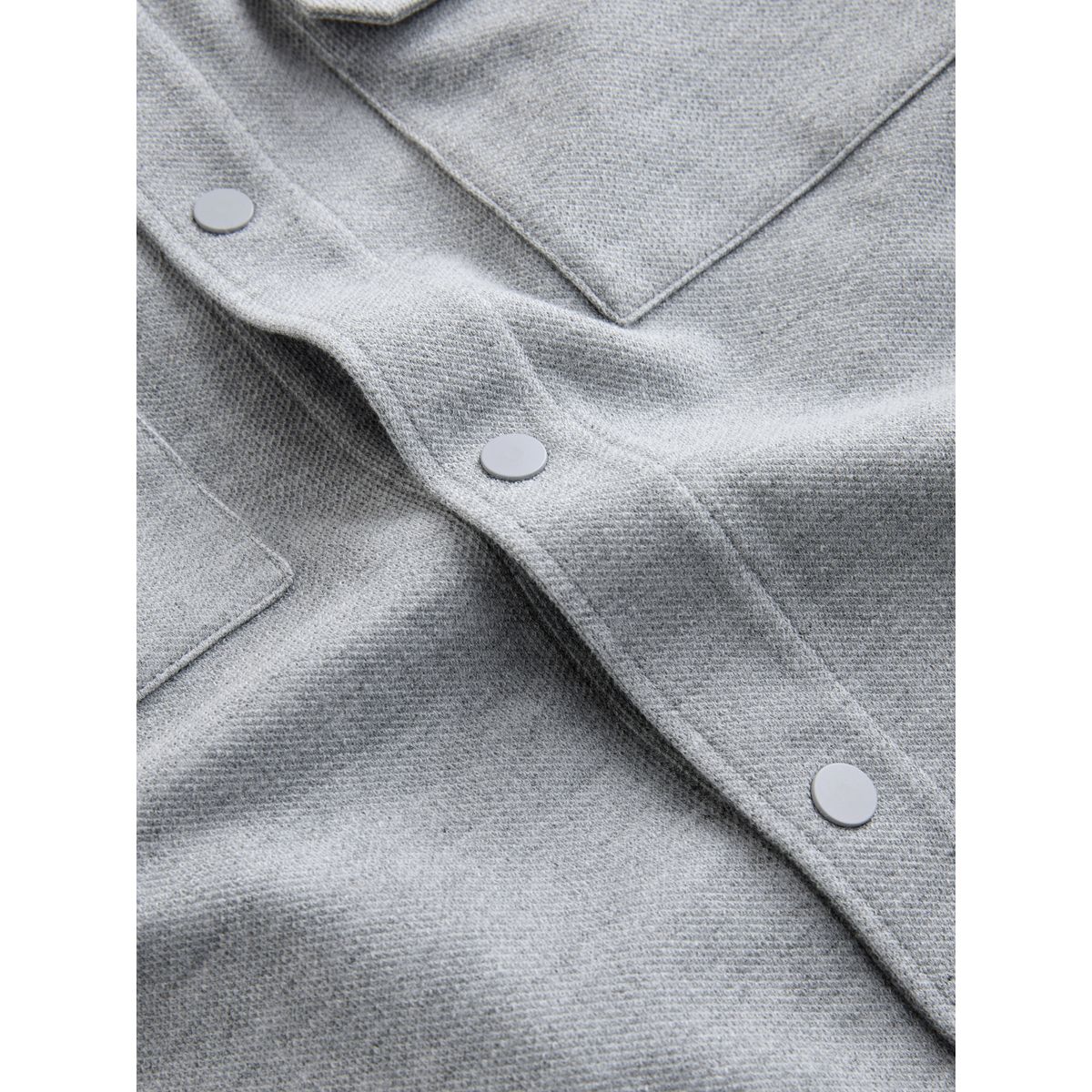 Veste-chemise en sergé de jersey, lot 2 gris/bleu, NEXT