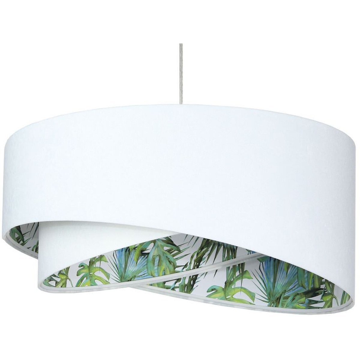 Suspension en tissu, ASYMETRIC blanc, BPS KONCEPT
