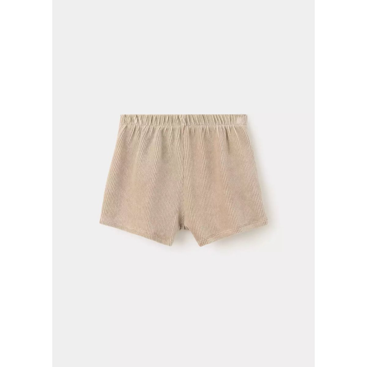 Jupe short velours côtelé marron, MANGO KIDS
