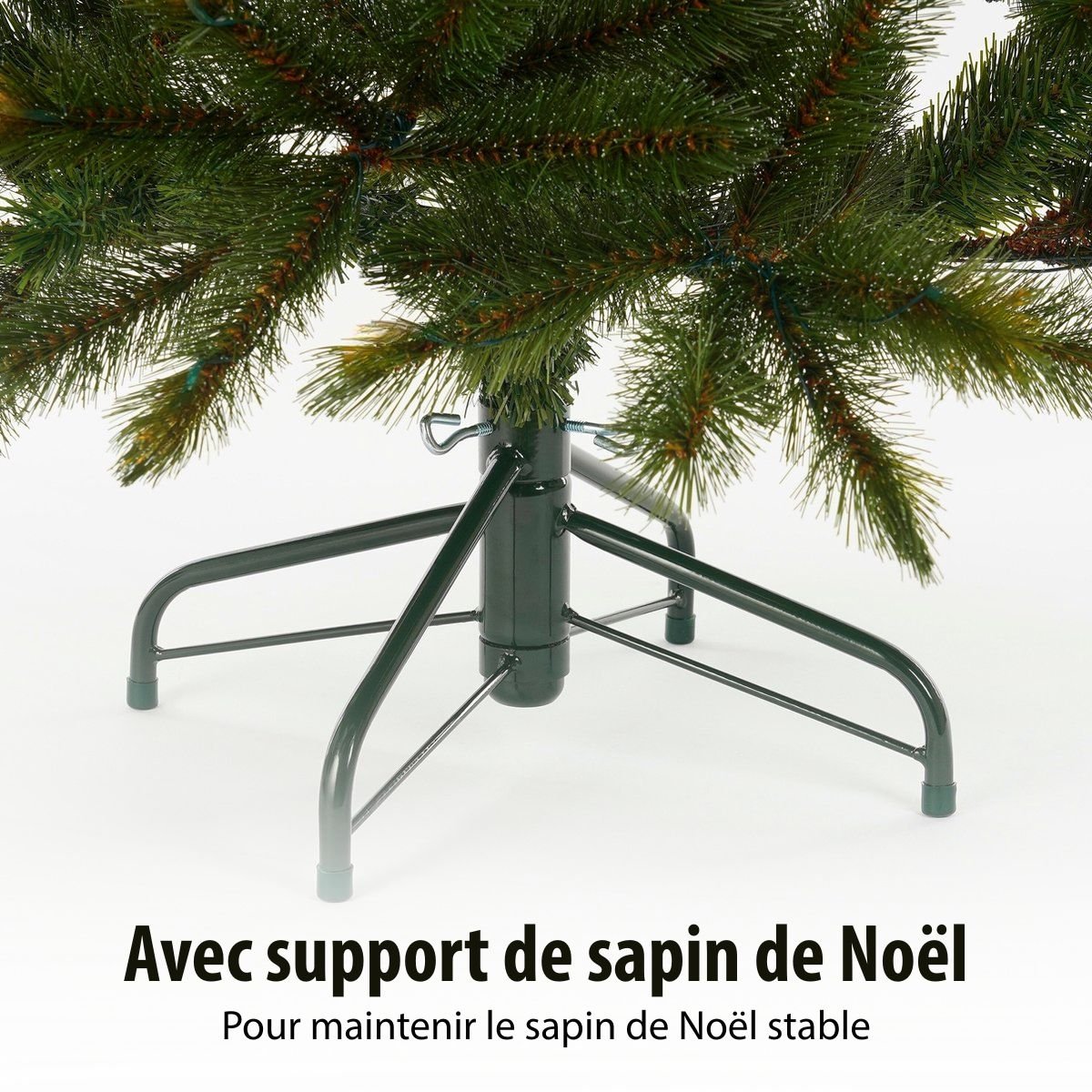 Sapin de Noël H120 cm BRISTLECONE vert, TRIUMPH TREE