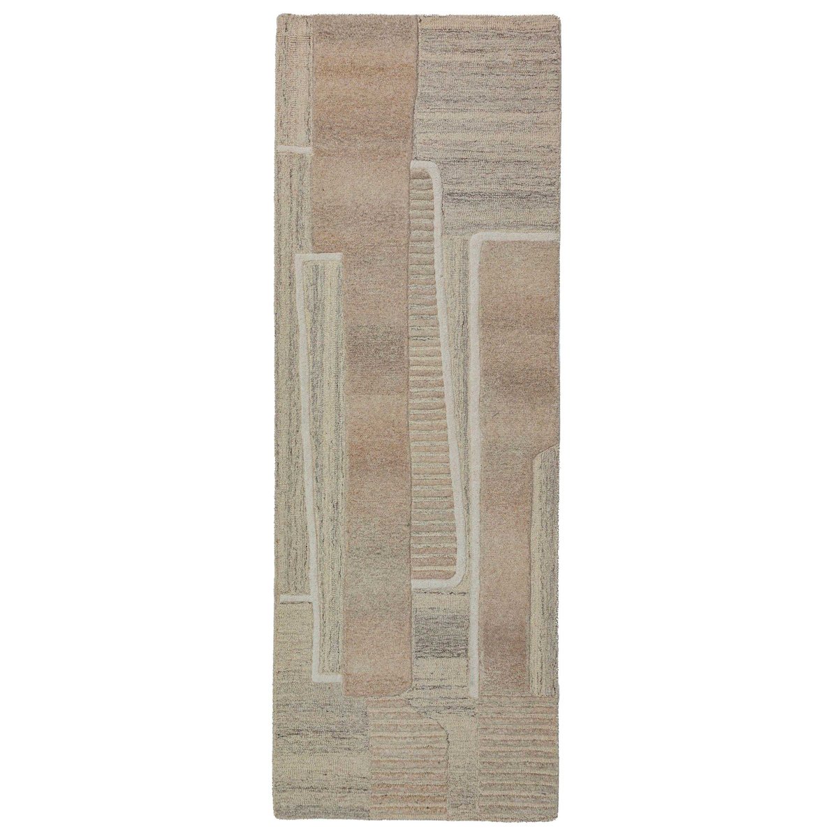 Tapis en laine de couloir LIRA beige, FLAIR RUGS
