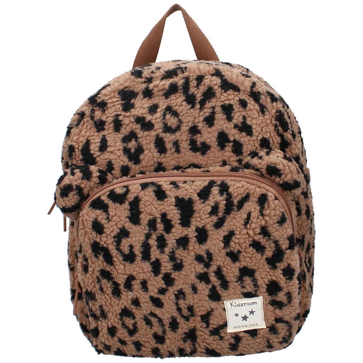 Sac à dos enfant marron, noir, KIDZROOM