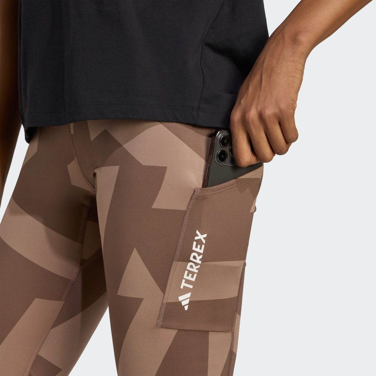 Tight Imprimé Terrex Multi Tight Imprimé Terrex Multi trace brown / earth strata, adidas Performance
