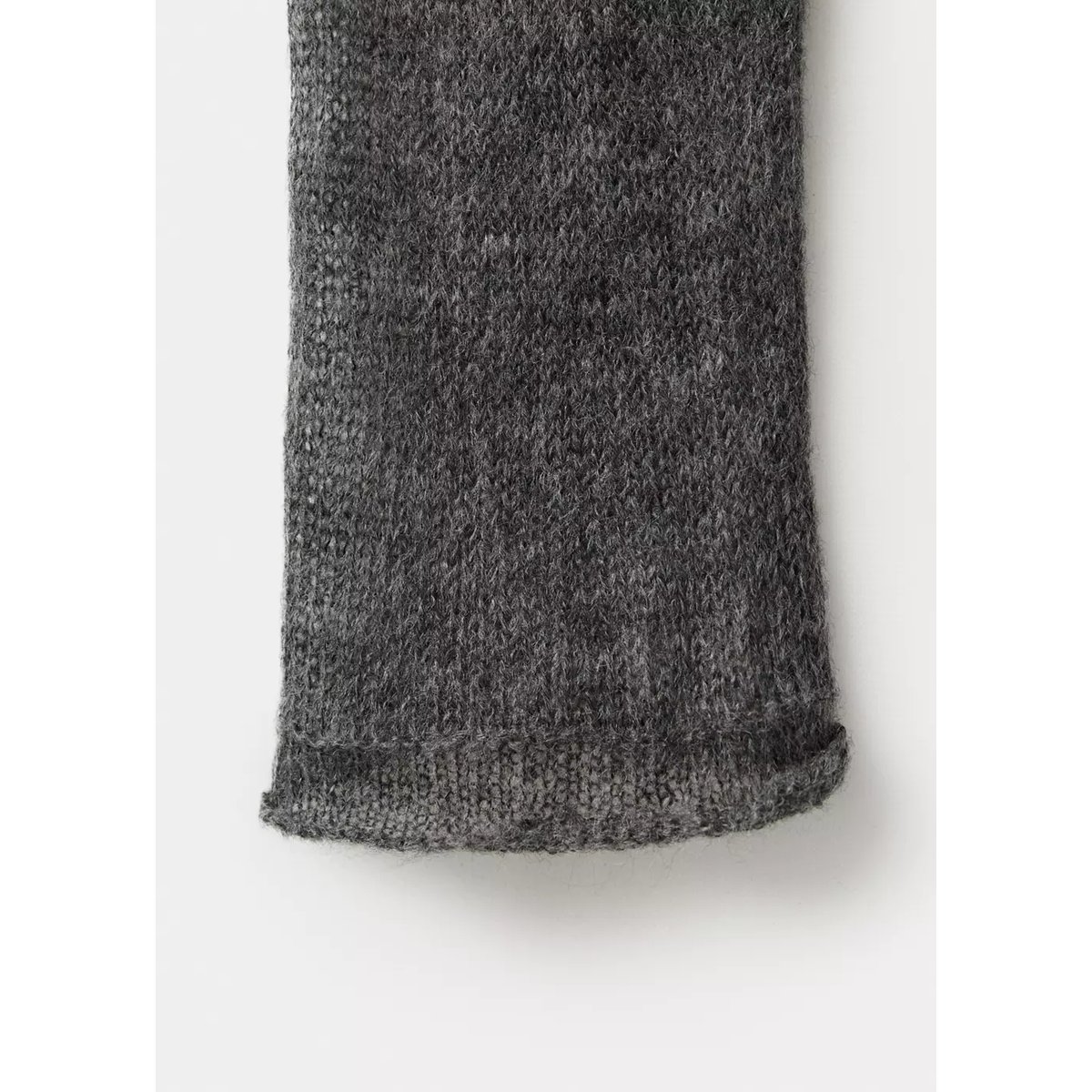 Cardigan en maille fine à boutons gris chiné foncé, MANGO
