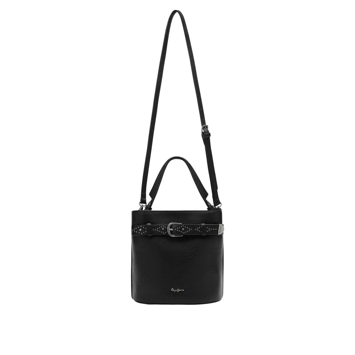 Sac Seau Effet Cuir noir, PEPE JEANS