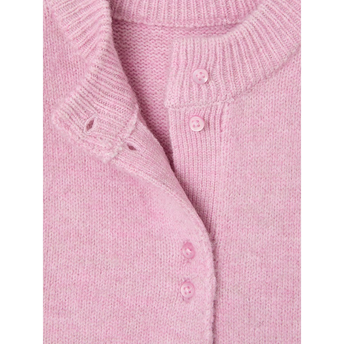 Gilet sans manches boutonné devant lilas, VERTBAUDET
