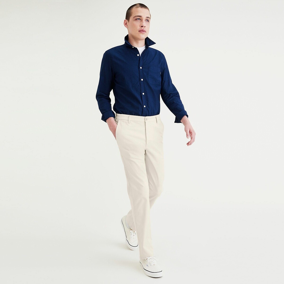 Pantaloni chino slim original gesso, DOCKERS