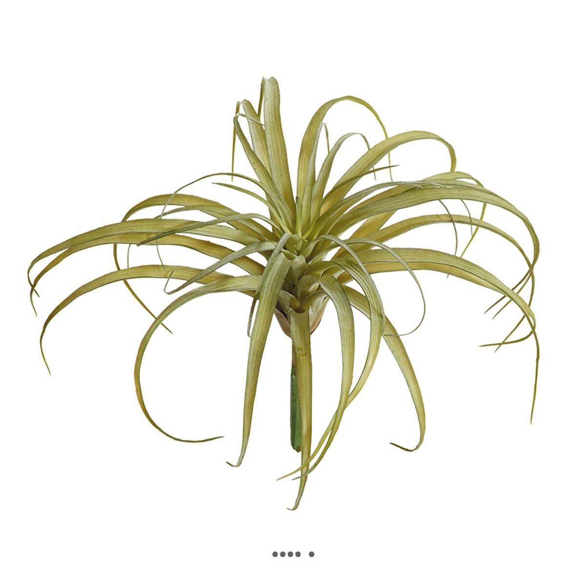 Tillandsia artificiel en piquet H 23 cm D 30 v002239, ARTIFICIELLES