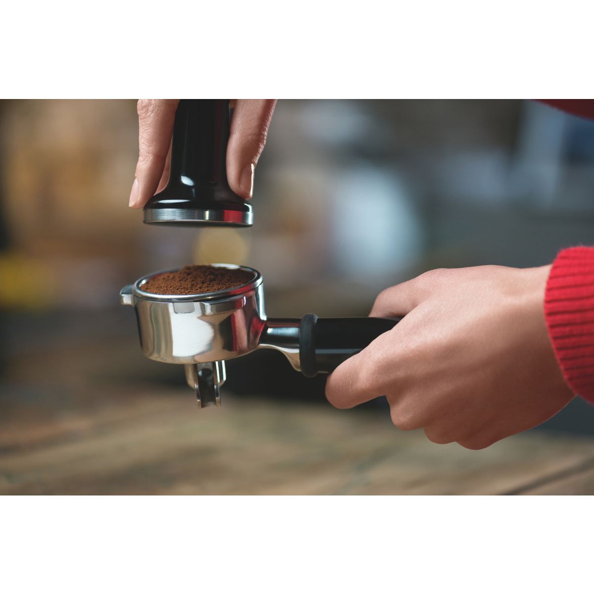 Machine à expresso Barista Pro NOIR couleur unique, SAGE APPLIANCES