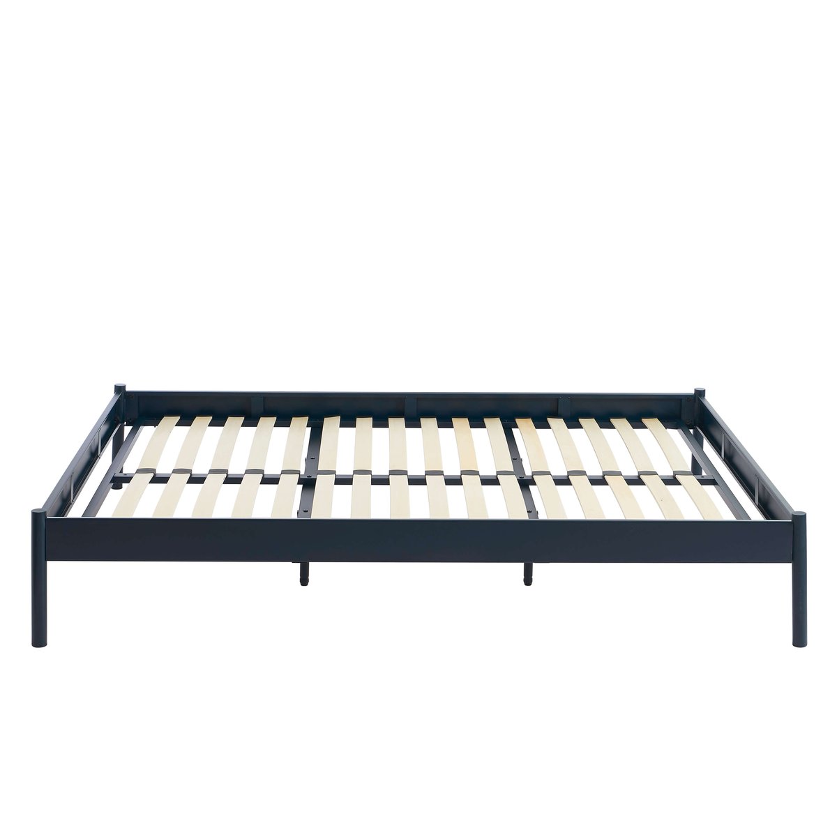 Lit double en acier bleu nuit, PANTONE
