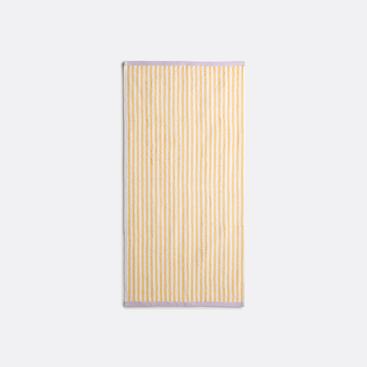 Handtuch Dani, Frottee (500 g/m²) gelb/weiss, LA REDOUTE INTERIEURS