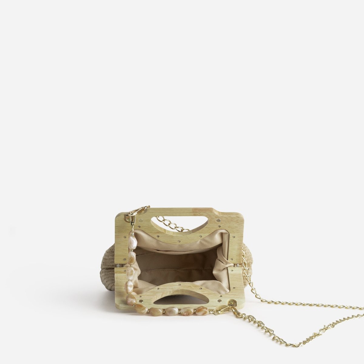 Sac À Main SIKOWA. beige, ERAM