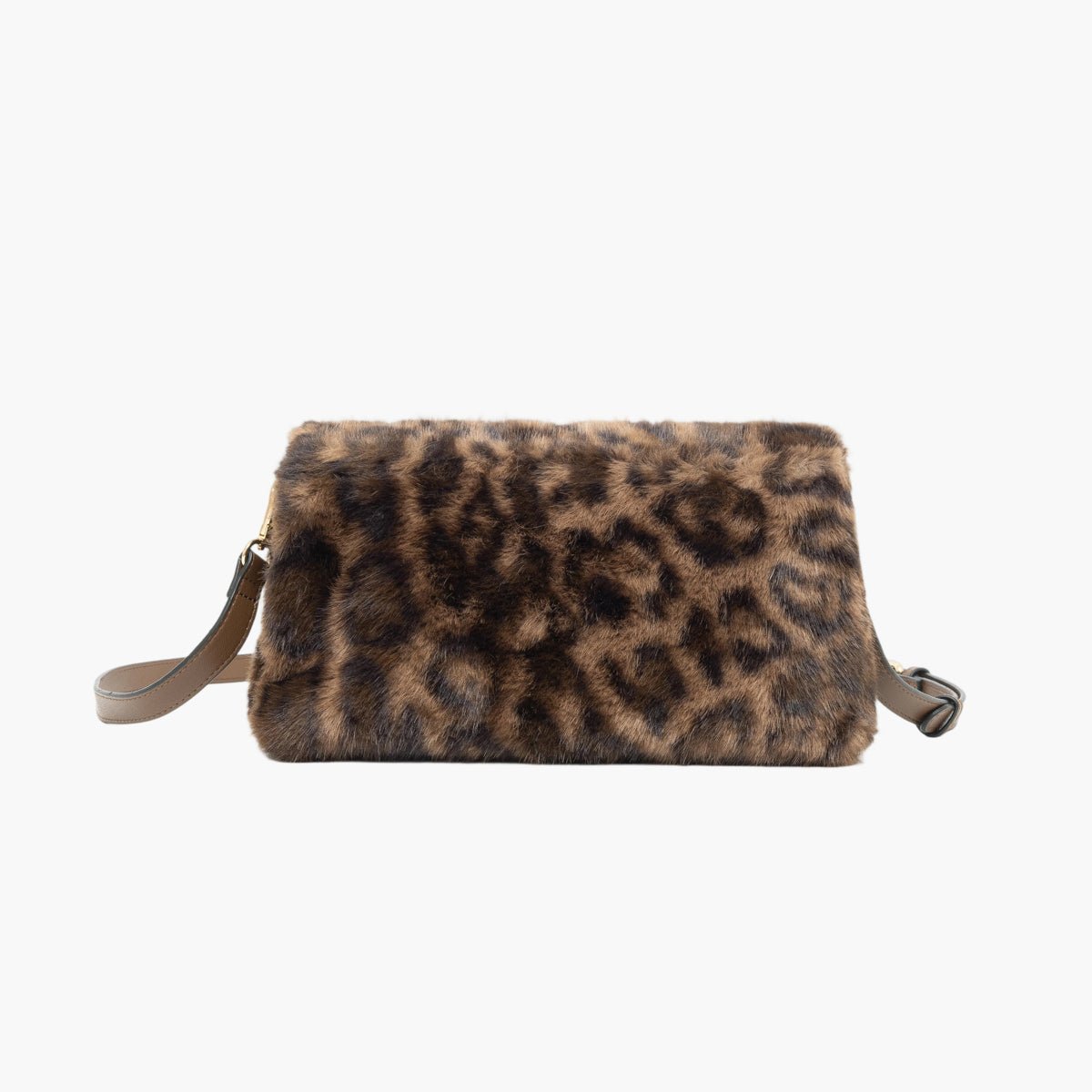 Sac multi poches léopard Tigra doré, LOLLIPOPS