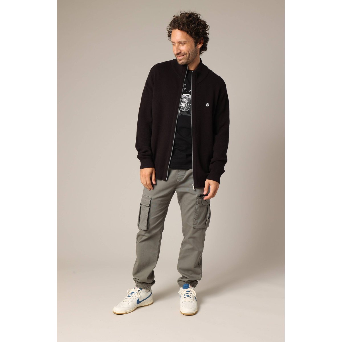 Gilet zippé pour homme casual à col montant
NOWEO black, DEELUXE