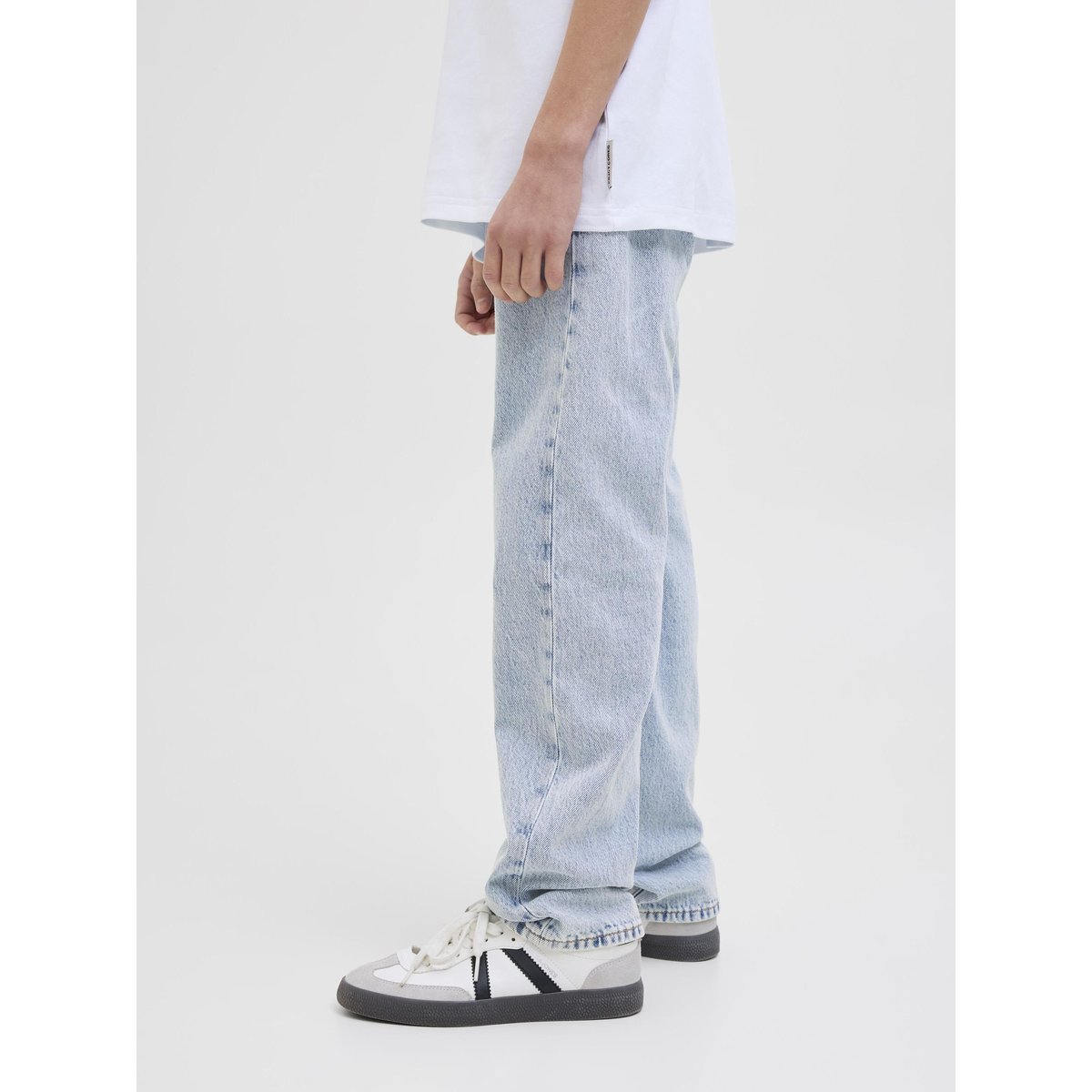Jean Coupe Décontractée JJICHRIS JJORIGINAL AKM 160 SN JNR Jean coupe décontractée Junior blue denim, JACK & JONES JUNIOR