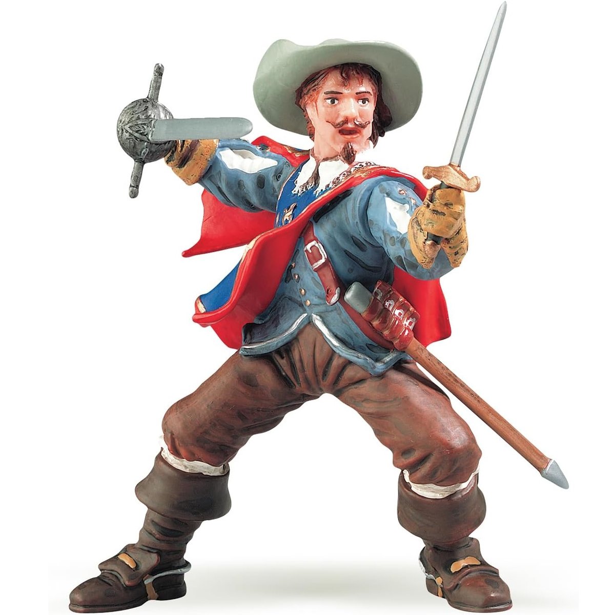 Figurine Mousquetaire Athos bleu, PAPO