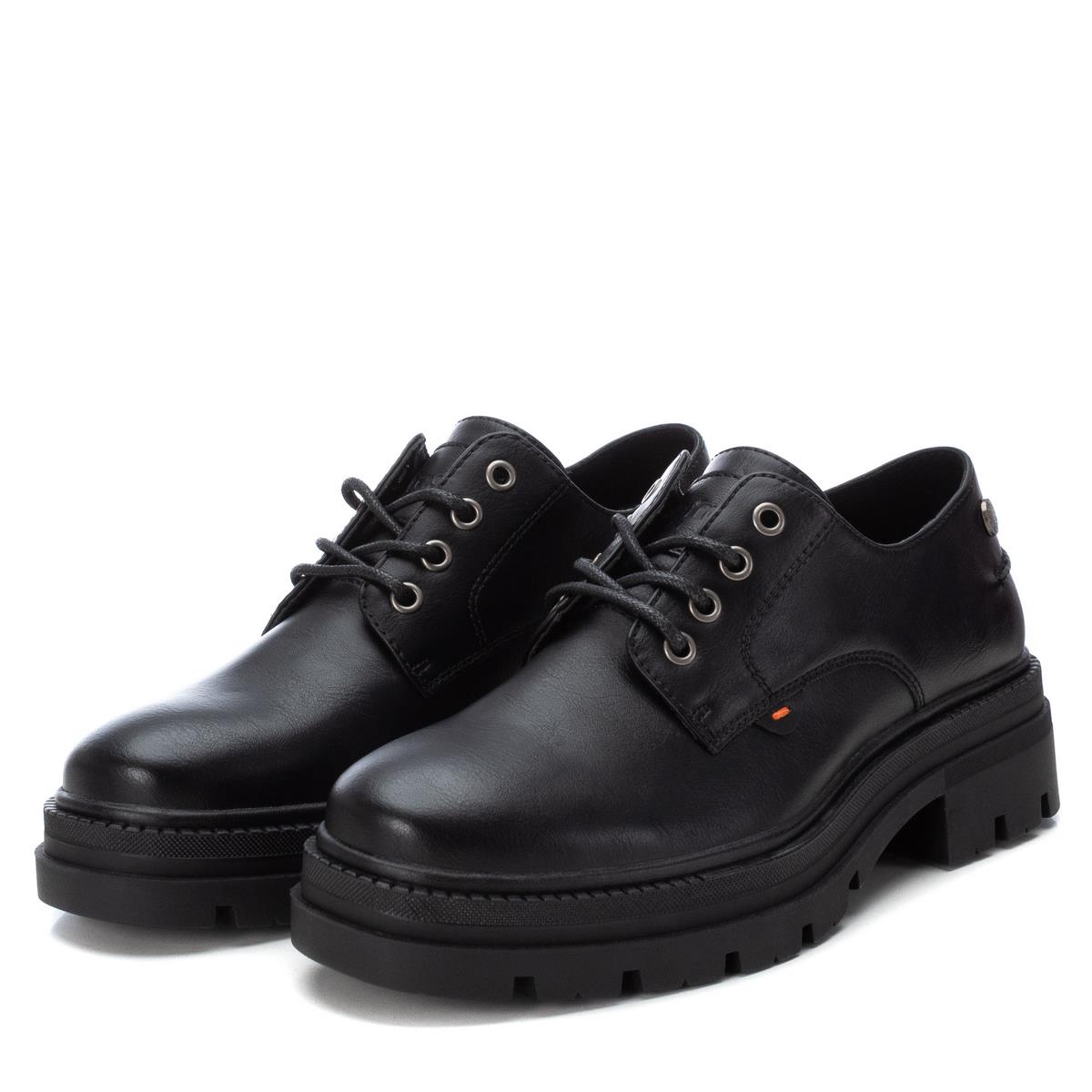 Chaussure Blucher/Derby Plaine Décontractée Lacets noir, REFRESH