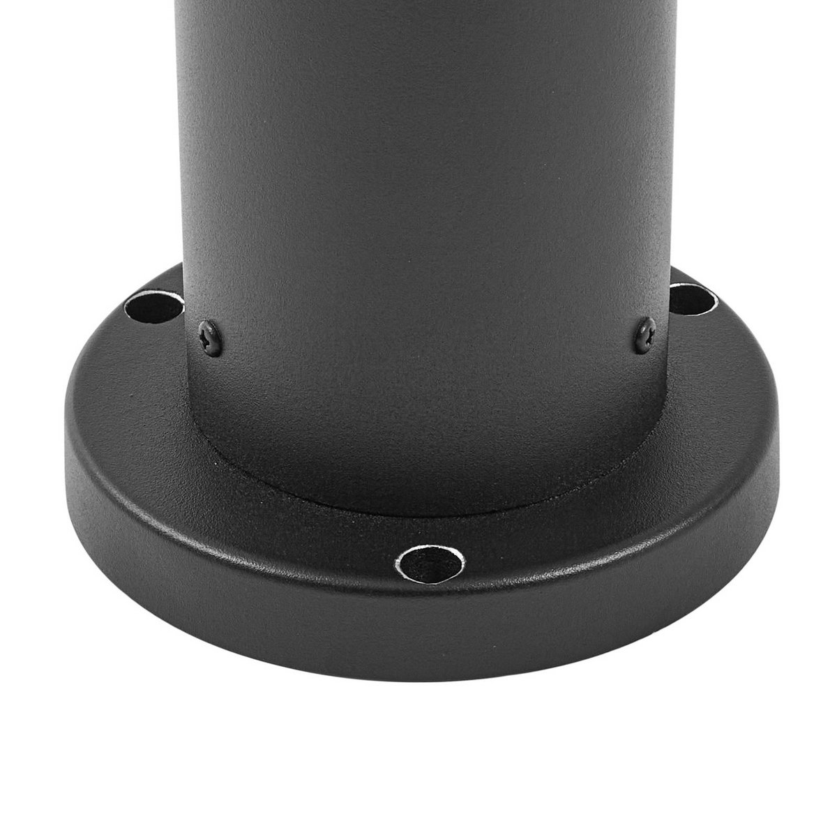 Luminaire extérieur en verre moderne, Dangan blanc, noir, LINDBY